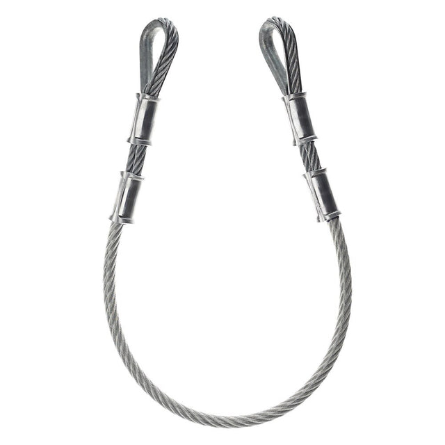 Safewaze FS830 Coated Cable Flip Line With Loops On Both Ends