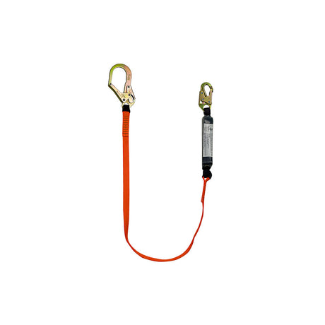 Safewaze FS88565-E 6' Energy Absorbing Lanyard With Rebar Hook