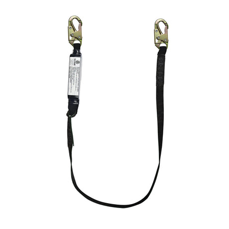 Safewaze FS88660-HW 6' Heavyweight Energy Absorbing Lanyard With Snap Hooks