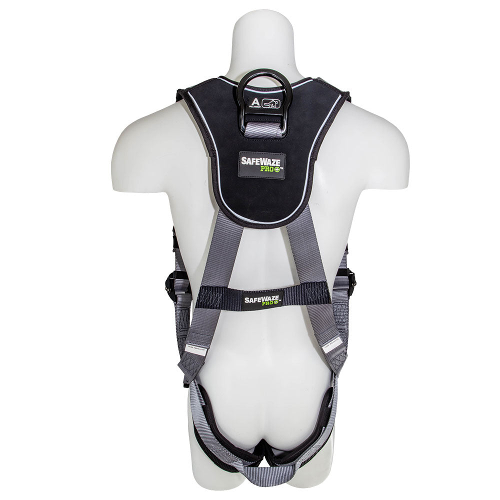 Safewaze SW-6210-XL-2XL (PCS) Full Body Harness:  XL/2XL W 1 D-Ring, Lanyard Rings & Sub Pelvic Cover - 3