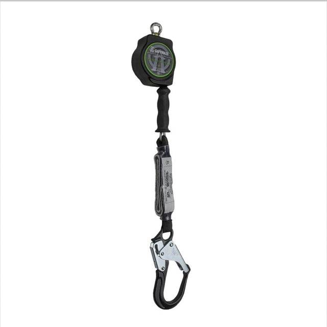 Safewaze SW-8008-10-ALU-RBH 10' Cable Retractable With Integrated Energy Absorber