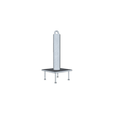 Safewaze SW-EX280 Casting into Concrete Tie-back Anchor Post 14.5"