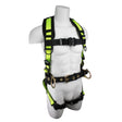Safewaze SW160-QC-S Pro Construction Harness: 3D, QC Chest, QC Legs, Leg Pads - 2