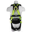 Safewaze SW160-QC-S Pro Construction Harness: 3D, QC Chest, QC Legs, Leg Pads - 3