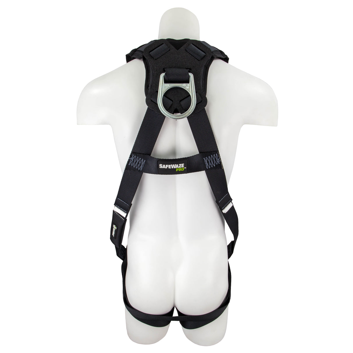 Safewaze SW99281-HW Heavyweight Harness With Grommet Leg Straps - 3XL - 4XL 3 D Ring - 3