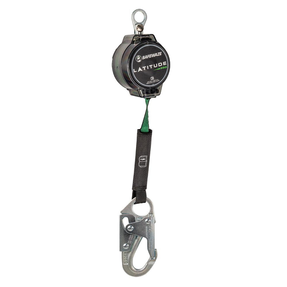 Safewaze 018-5000 Latitude Pro 7' Single Web SRL: No Attachment, Snap Hook