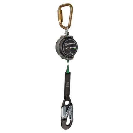 Safewaze 018-5005 Latitude Pro 7' Single Web SRL: Carabiner, Alu Snap Hook