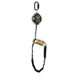 Safewaze 018-5030 7' Web Tie Back Retractable With Steel Triple Lock Carabiner