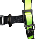 Safewaze 019-1065 PRO Full Body Harness: 3D, MB Chest, FD, TB Legs, 2X - 6