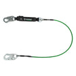 Safewaze 019-2011 Leading Edge 6' Energy Absorbing Lanyard: Snap Hook