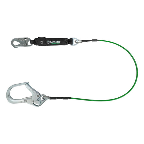 Safewaze 019-2013 Leading Edge 6' Energy Absorbing Lanyard: Rebar Hook