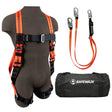 Safewaze 019-3035 V-Line Bag Combo: FS99280-E Harness, FS88561-E Lanyard, FS8150 Bag