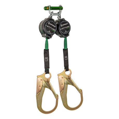 Safewaze 019-5139 Latitude Pro 7' Dual Web SRL: 9013 BWB, Form Accommodating Rebar Hooks