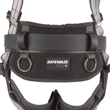 Safewaze 020-1197 PRO+ Slate Construction Harness: Alu 1D, Alu QC Chest, TB Legs, Small - 8