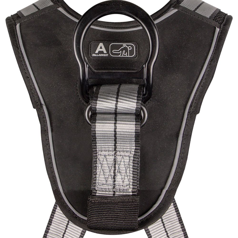 Safewaze 020-1204 PRO+ Slate Full Body Harness: Alu 3D, Alu QC Chest, TB Legs, XS - 4