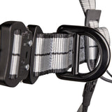 Safewaze 020-1212 PRO+ Slate Full Body Harness: Alu 1D, Alu QC Chest, Alu FD, TB Legs, XS - 6