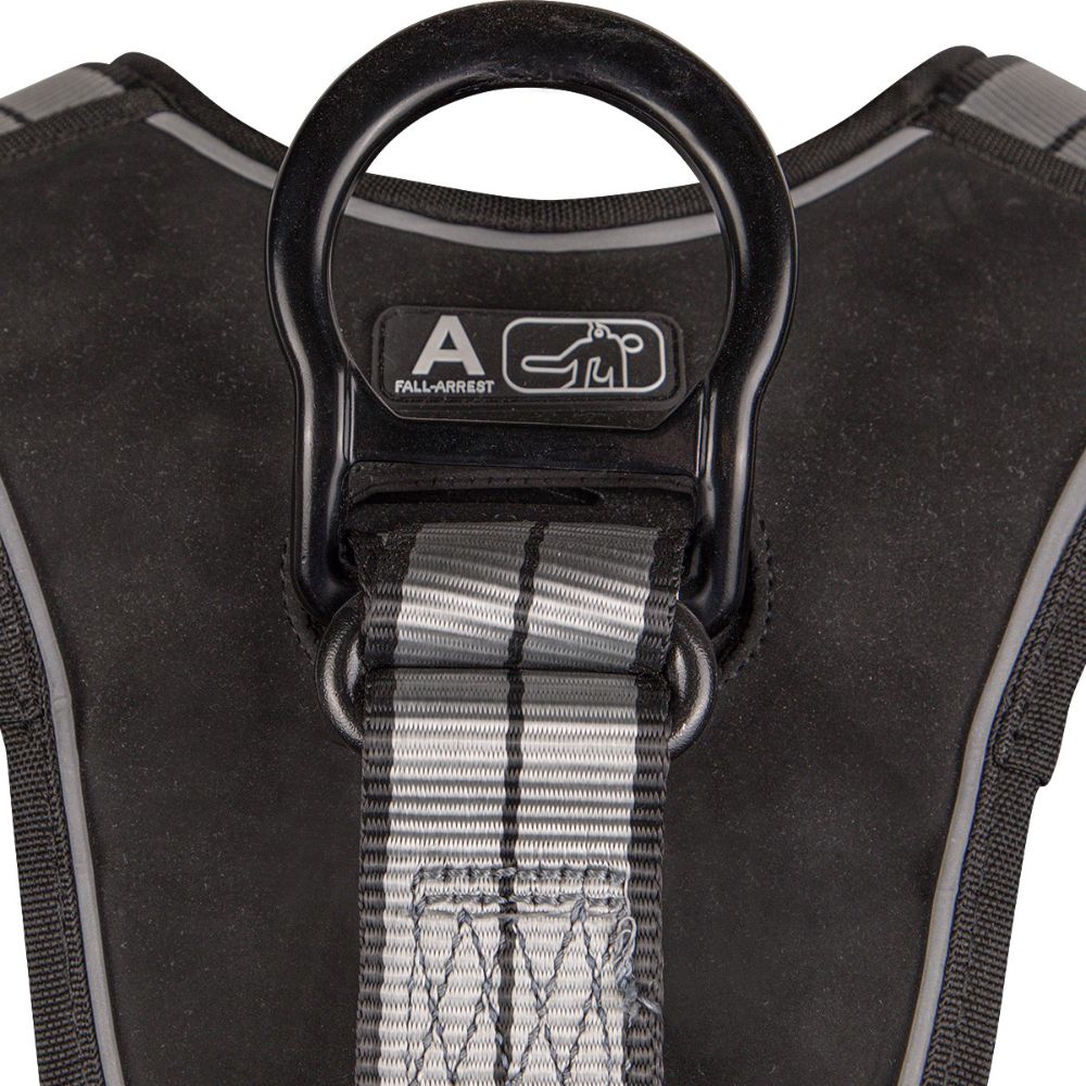 Safewaze 020-1213 PRO+ Slate Full Body Harness: Alu 1D, Alu QC Chest, Alu FD, TB Legs, Small - 3