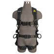 Safewaze 020-1250 Arc Flash Construction Harness: DE 3D, DE QC Chest, DE FD, DE QC Legs, XS