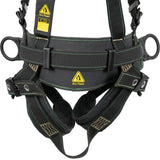 Safewaze 020-1259 Arc Flash Construction Harness: DE 3D, DE QC Chest, TB Legs, Small - 7