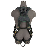 Safewaze 020-1266 Arc Flash Full Body Harness: DE 3D, DE QC Chest, DE FD, TB Legs, XS - 2