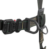 Safewaze 020-1272 Arc Flash Full Body Harness: DE 3D, DE QC Chest, DE FD, TB Legs, 3X - 5