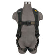 Safewaze 020-1285 Arc Flash Full Body Harness: DE 1D, DE MB Chest, TB Legs, Large