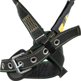 Safewaze 020-1287 Arc Flash Full Body Harness: DE 1D, DE MB Chest, TB Legs, 2X - 3