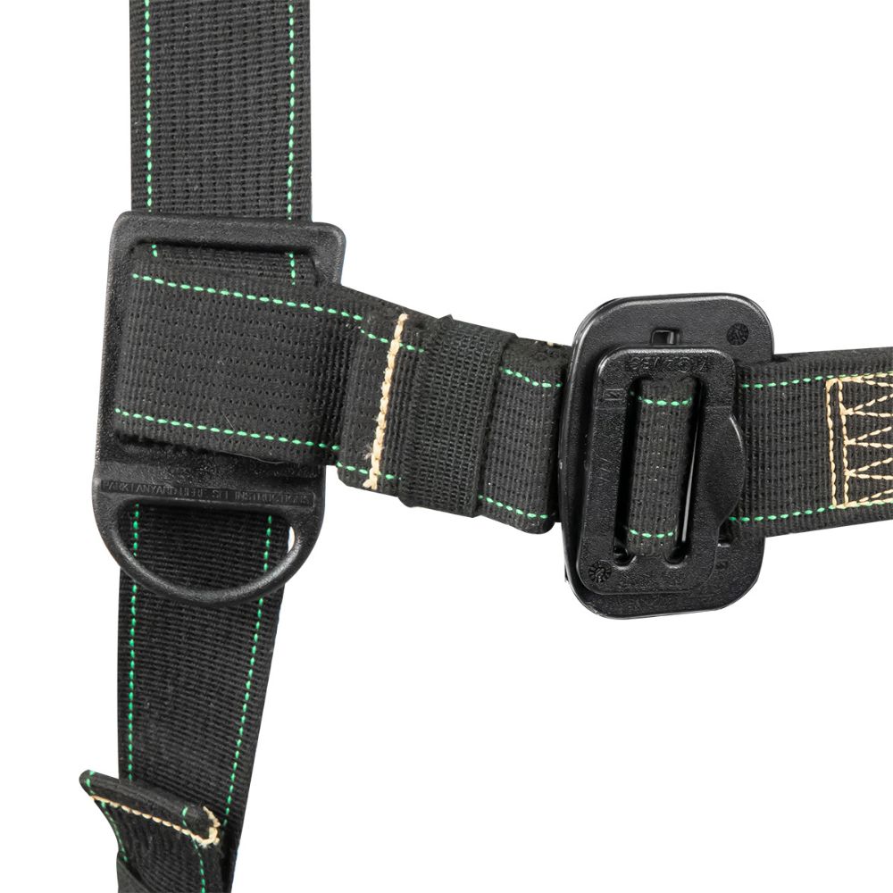 Safewaze 020-1290 Arc Flash Full Body Harness: DE 1D, DE MB Chest/Legs, SX - 4