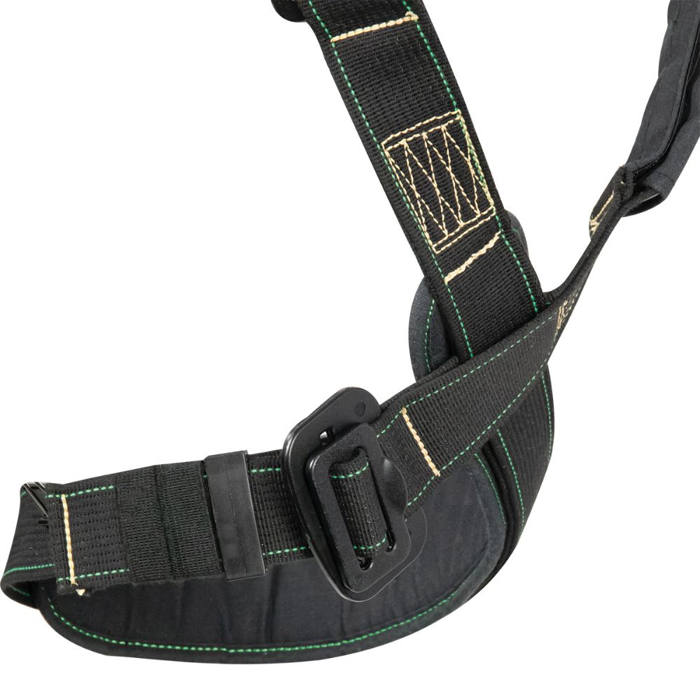 Safewaze 020-1291 Arc Flash Full Body Harness: DE 1D, DE MB Chest/Legs, Small - 6