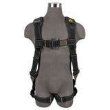 Safewaze 020-1294 Arc Flash Full Body Harness: DE 1D, DE MB Chest/Legs, XL