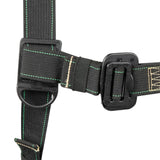 Safewaze 020-1294 Arc Flash Full Body Harness: DE 1D, DE MB Chest/Legs, XL - 4