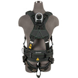 Safewaze 020-1344 Arc Flash Construction Harness: 3D, MB Chest, TB Legs, XS - 2