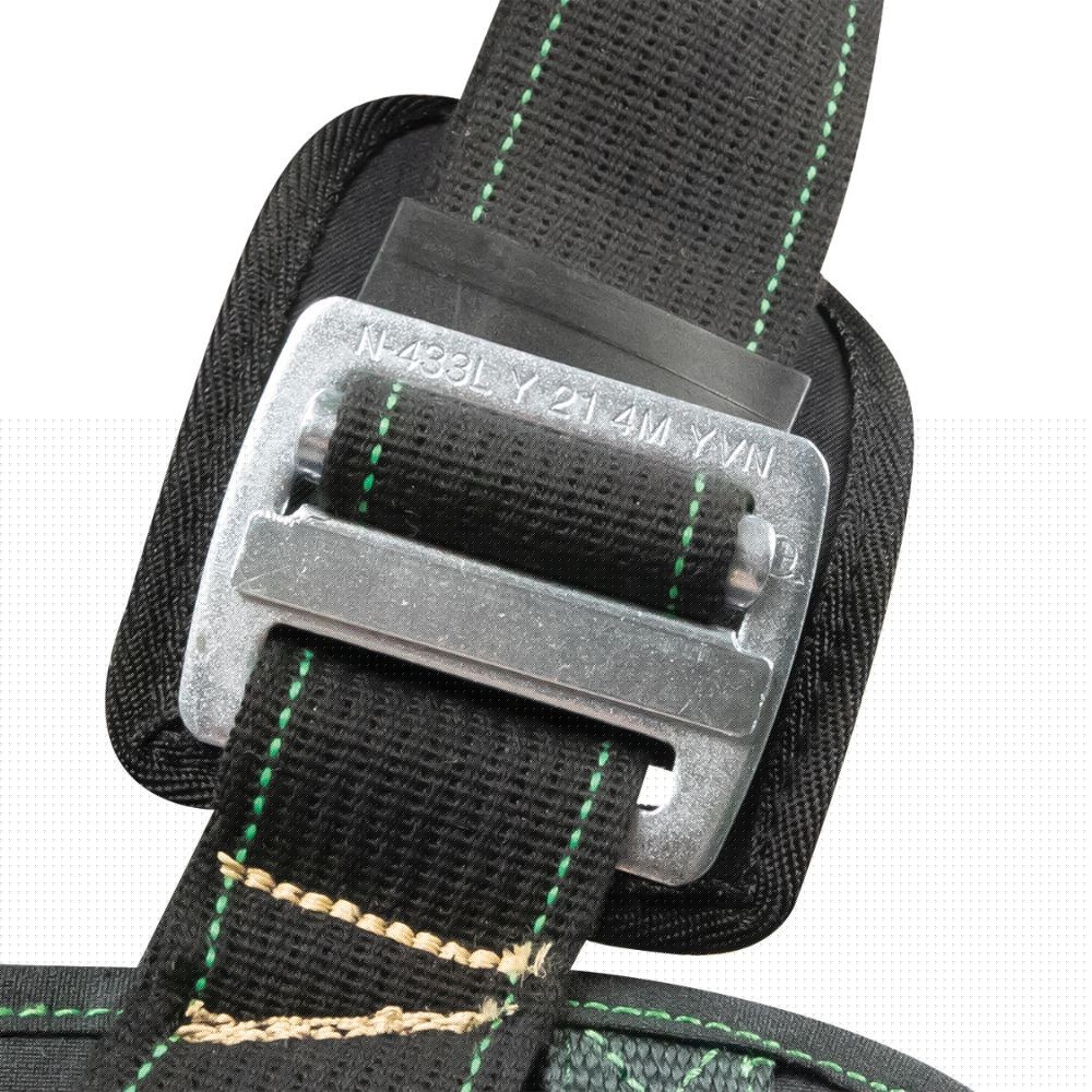 Safewaze 020-1345 Arc Flash Construction Harness: 3D, MB Chest, TB Legs, Small - 10