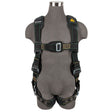 Safewaze 020-1352 Arc Flash Full Body Harness: 1D, MB Chest, TB Legs, XS