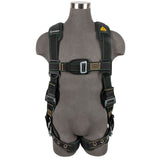 Safewaze 020-1352 Arc Flash Full Body Harness: 1D, MB Chest, TB Legs, XS