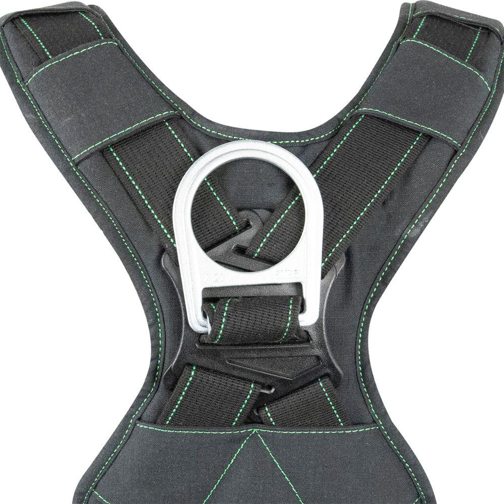 Safewaze 020-1352 Arc Flash Full Body Harness: 1D, MB Chest, TB Legs, XS - 8