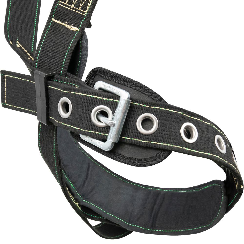 Safewaze 020-1358 Arc Flash Full Body Harness: 1D, MB Chest, TB Legs, 3X - 3