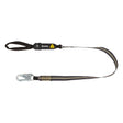 Safewaze 020-2046 Arc Flash 6' Energy Absorbing Lanyard: Aramid, Snap Hook, Soft Loop