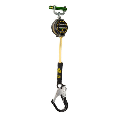 Safewaze 020-5207 Latitude Pro Arc Flash 7' Single Web SRL: 9013 BWB, Alu Rebar Hook