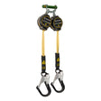 Safewaze 020-5216 Latitude Pro Arc Flash 7' Dual Web SRL: 9013 BWB, Alu Rebar Hooks