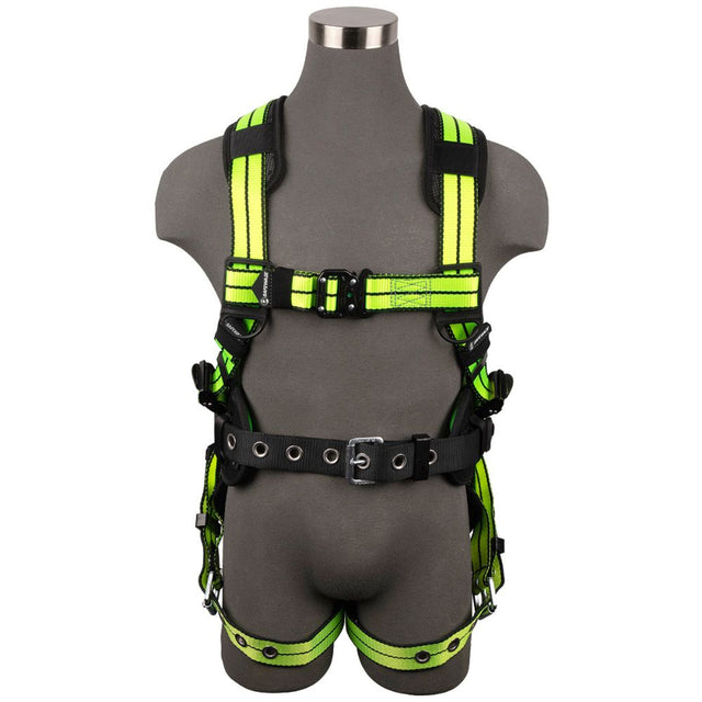 Safewaze 021-1433 PRO+ Construction Harness: 1D, QC Chest, TB Legs, XS