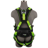 Safewaze 021-1435 PRO+ Construction Harness: 1D, QC Chest, TB Legs, Medium - 2