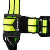 Safewaze 021-1438 PRO+ Construction Harness: 1D, QC Chest, TB Legs, 2X - 4
