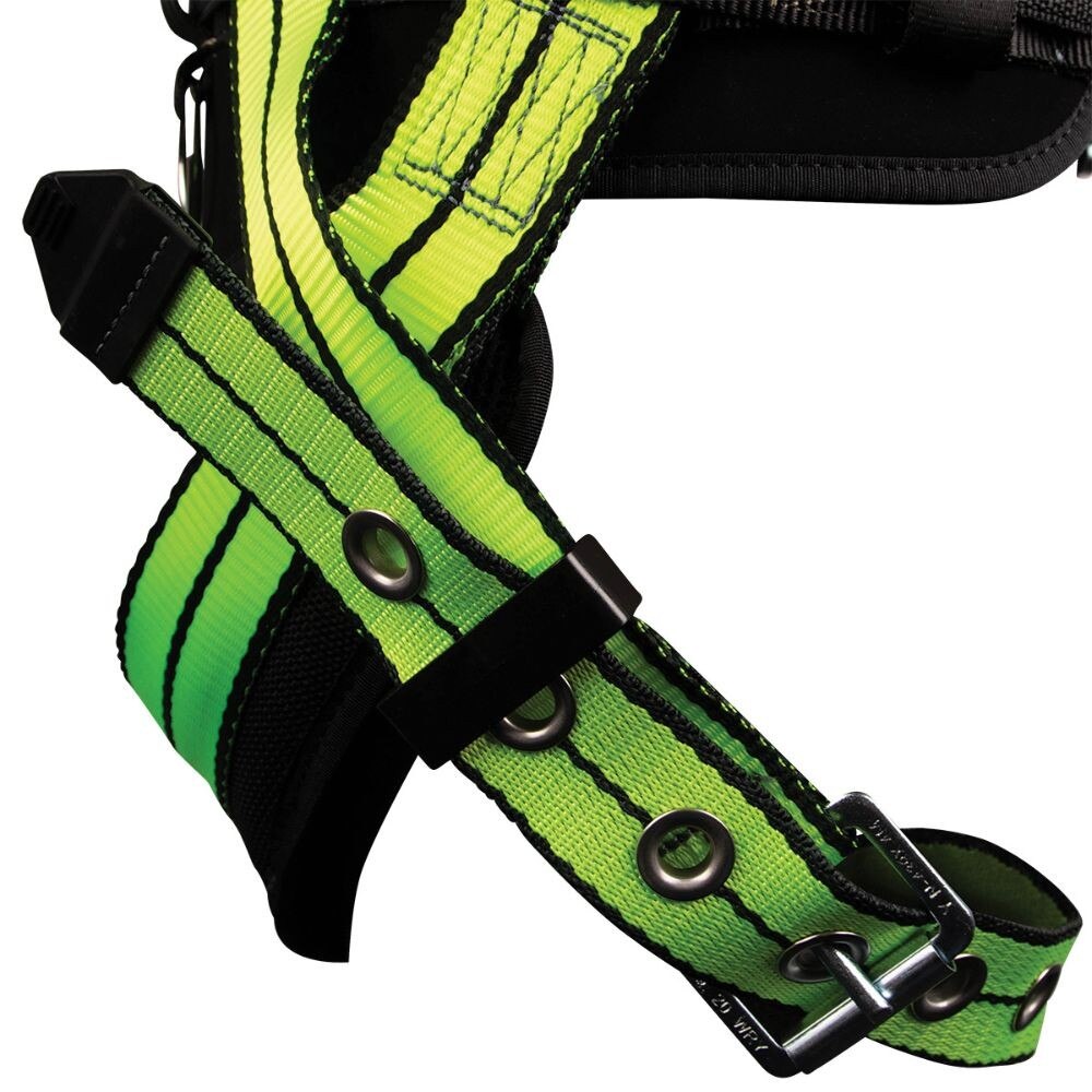 Safewaze 021-1438 PRO+ Construction Harness: 1D, QC Chest, TB Legs, 2X - 8