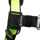 Safewaze 021-1446 PRO Construction Harness: 1D, QC Chest, TB Legs, 2X - 7