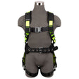 Safewaze 021-1447 PRO Construction Harness: 1D, QC Chest, TB Legs, 3X