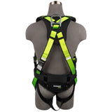 Safewaze 021-1449 PRO Construction Harness: 3D, QC Chest/Legs, XS - 4