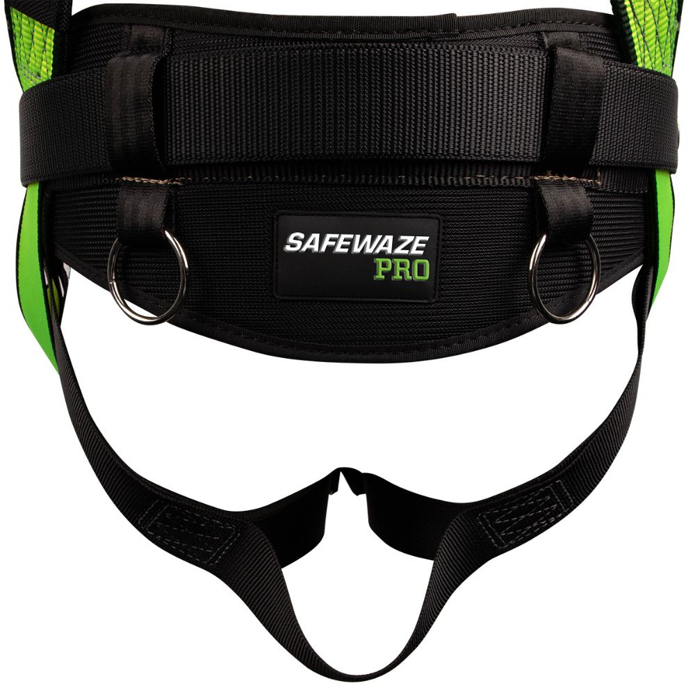 Safewaze 021-1449 PRO Construction Harness: 3D, QC Chest/Legs, XS - 8