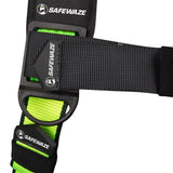 Safewaze 021-1455 PRO Construction Harness: 3D, QC Chest/Legs, 3X - 5