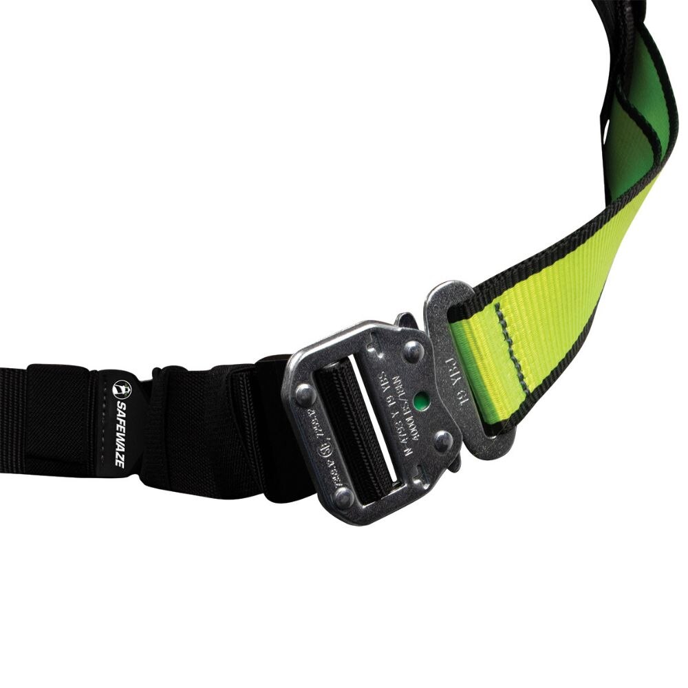Safewaze 021-1455 PRO Construction Harness: 3D, QC Chest/Legs, 3X - 7